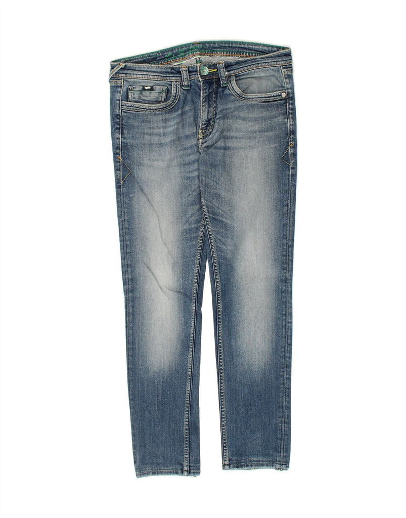 GAS Womens Skinny Jeans W32 L29 Blue | Vintage Gas | Thrift | Second-Hand Gas | Used Clothing | Messina Hembry 