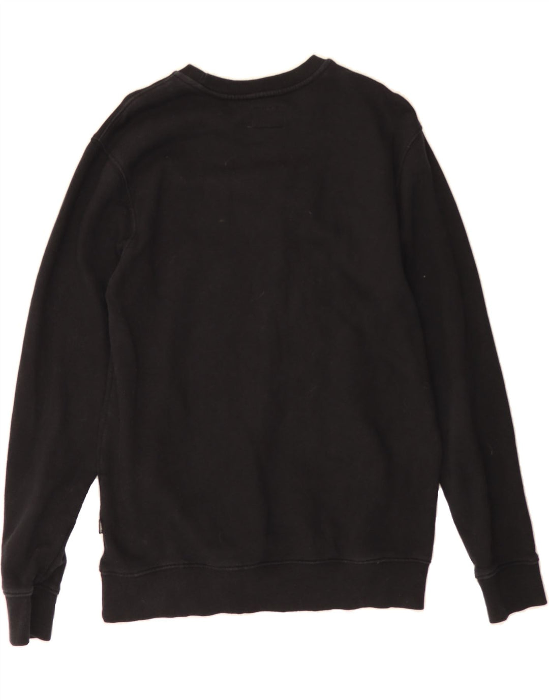 VANS Mens Graphic Sweatshirt Jumper Small Black Cotton Vintage Vans and Second-Hand Vans from Messina Hembry 