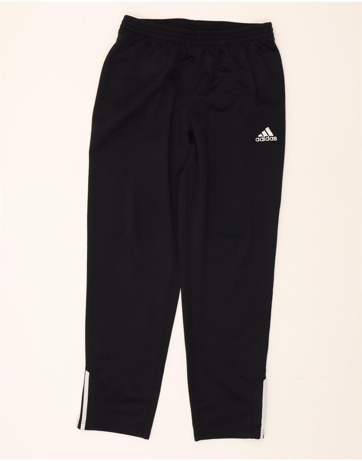 Adidas Mens Tracksuit Trousers UK 42/44 Large Black Polyester