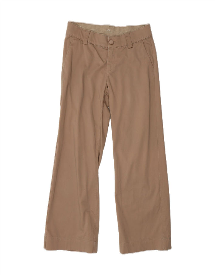 LEE Womens Platinum Label Bootcut Chino Trousers US 4 Small W25 L29 Beige Vintage Lee and Second-Hand Lee from Messina Hembry 