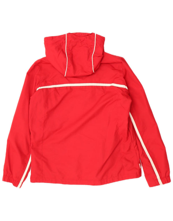 Brugi Girls Hooded Rain Jacket 15-16 Years Red Polyamide