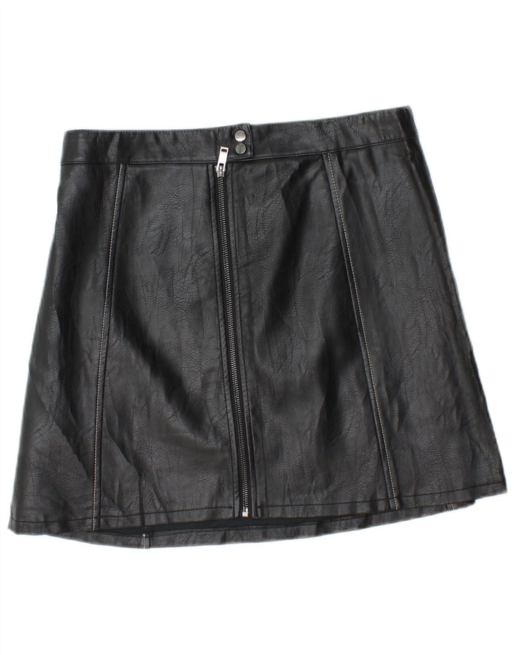 Zara Womens Mini Skirt Large W30  Black