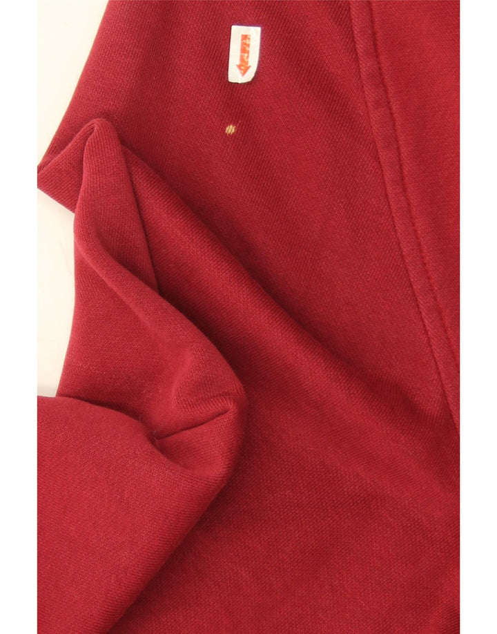Nike Mens Sweatshirt Jumper Large Red Cotton