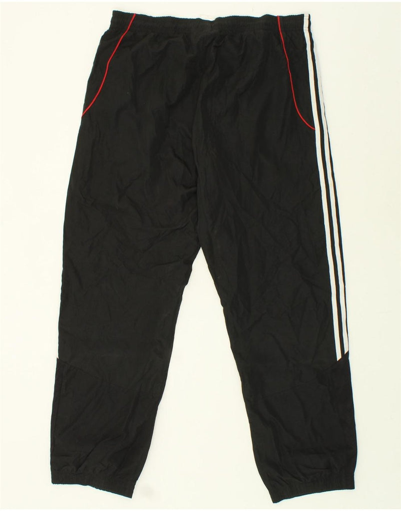 ADIDAS Mens Tracksuit Trousers Joggers UK 46/48 XL Black Polyester | Vintage Adidas | Thrift | Second-Hand Adidas | Used Clothing | Messina Hembry 