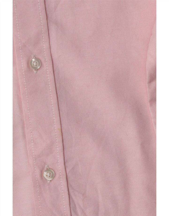 Izod Boys Shirt 11-12 Years Pink Cotton
