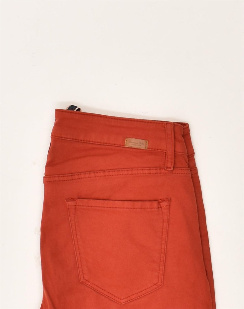 MASSIMO DUTTI Womens Skinny Jeans EU 36 Small W28 L28  Orange Cotton | Vintage Massimo Dutti | Thrift | Second-Hand Massimo Dutti | Used Clothing | Messina Hembry 