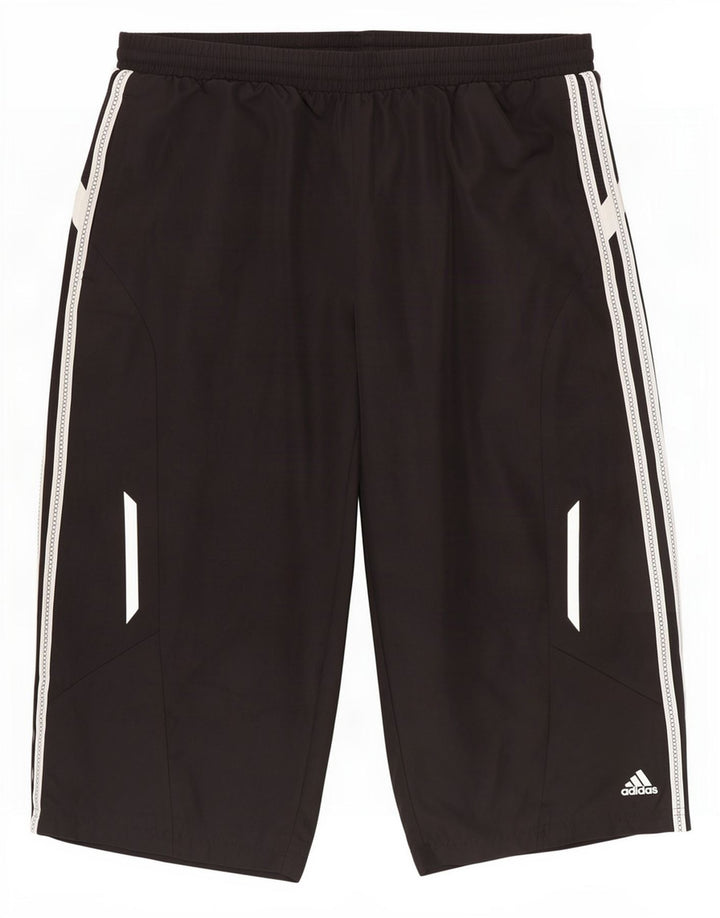 Adidas Mens Clima 365 Bermuda Sport Shorts Large Black Polyester