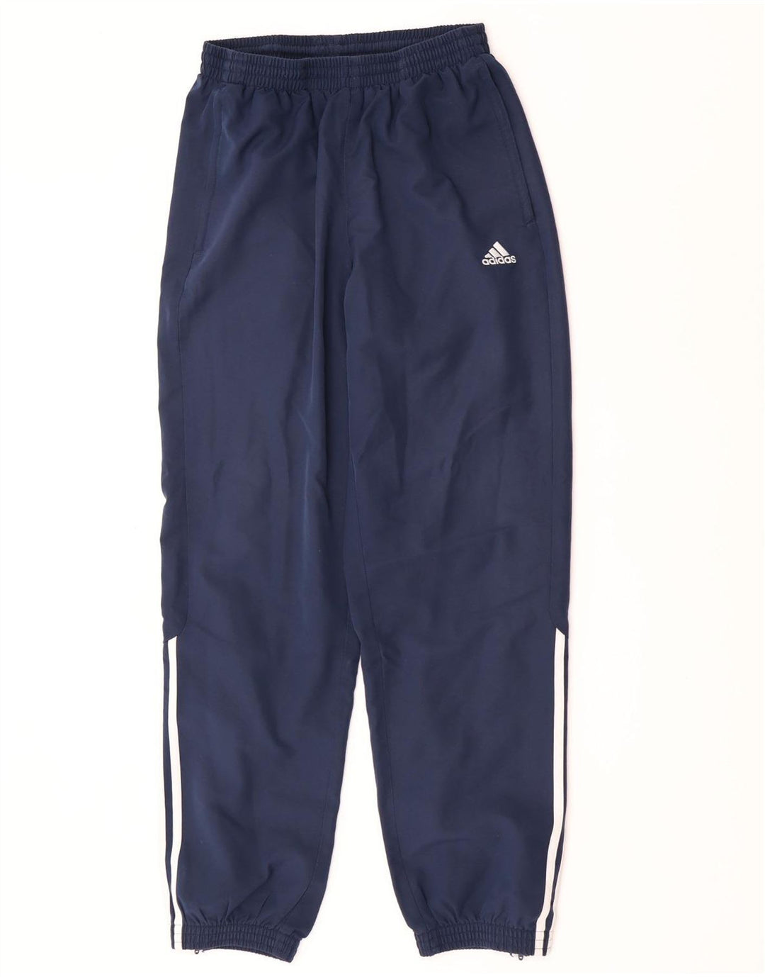 Adidas Mens Tracksuit Trousers Joggers Medium  Navy Blue Polyester