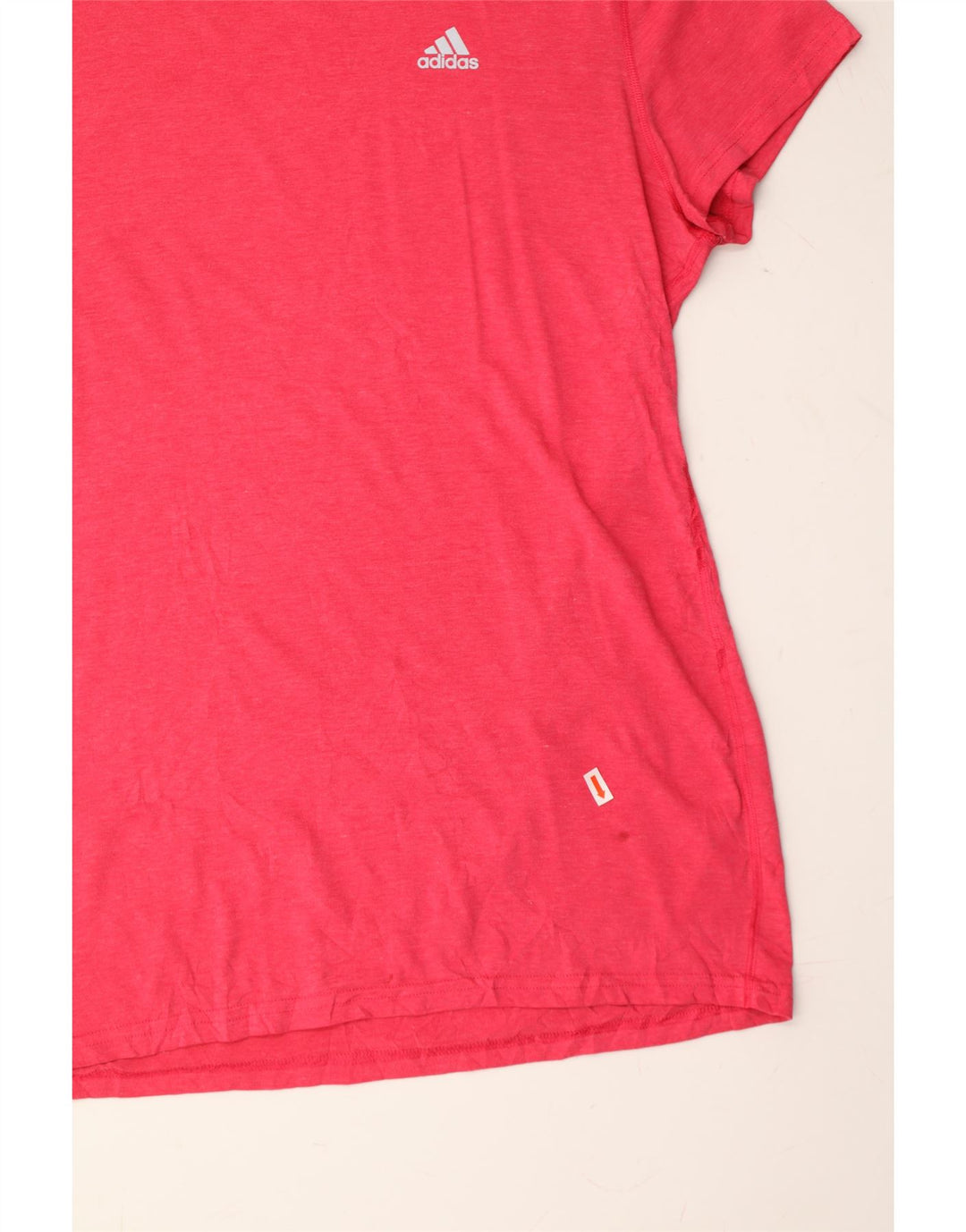 ADIDAS Womens Ultimate T-Shirt Top UK 18 XL Pink Polyester Vintage Adidas and Second-Hand Adidas from Messina Hembry 