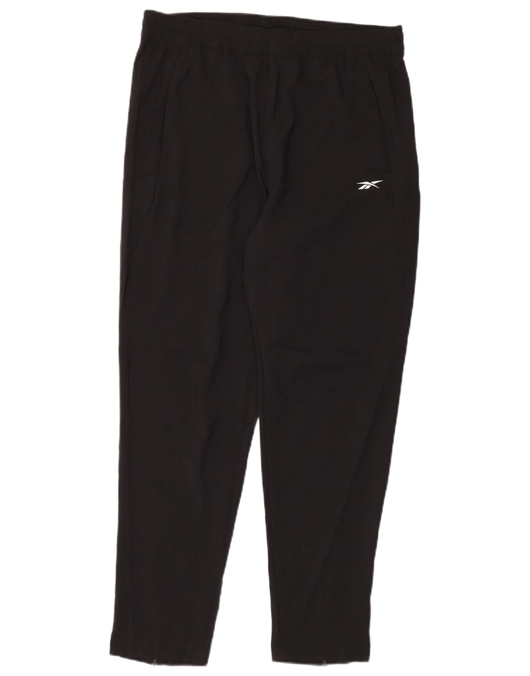 Reebok Mens Tracksuit Trousers Large  Black Polyester