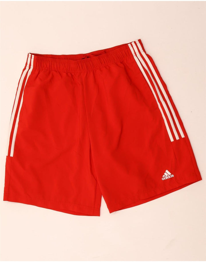 Adidas Mens Sport Shorts Large  Red Polyester