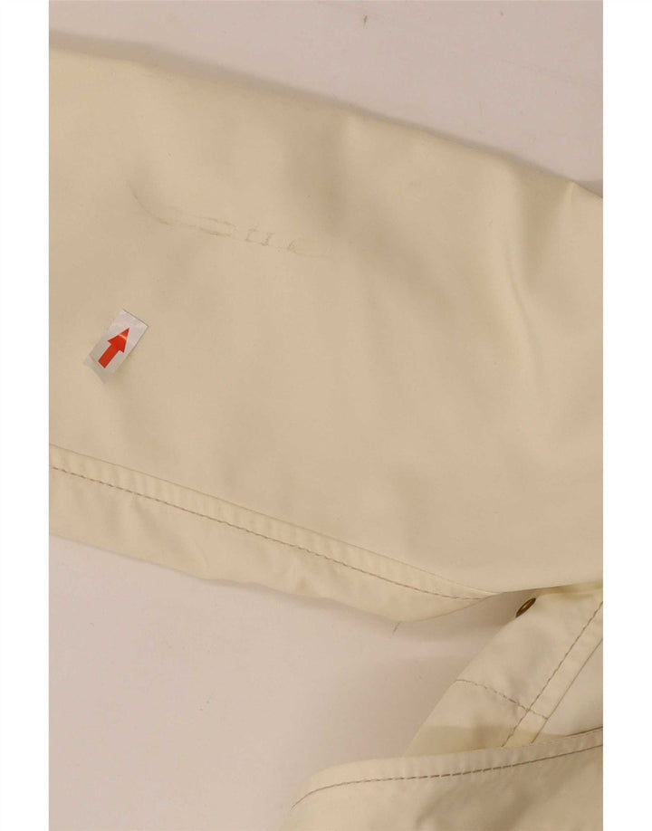 Fay Womens Utility Jacket UK 10 Small Off White Polyester