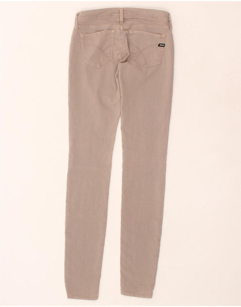 GAS Womens Skinny Casual Trousers W27 L31 Beige | Vintage Gas | Thrift | Second-Hand Gas | Used Clothing | Messina Hembry 