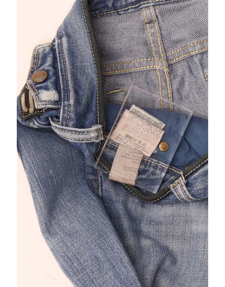 Diesel Womens BEBEL Bootcut Jeans W30 L34 Blue Cotton