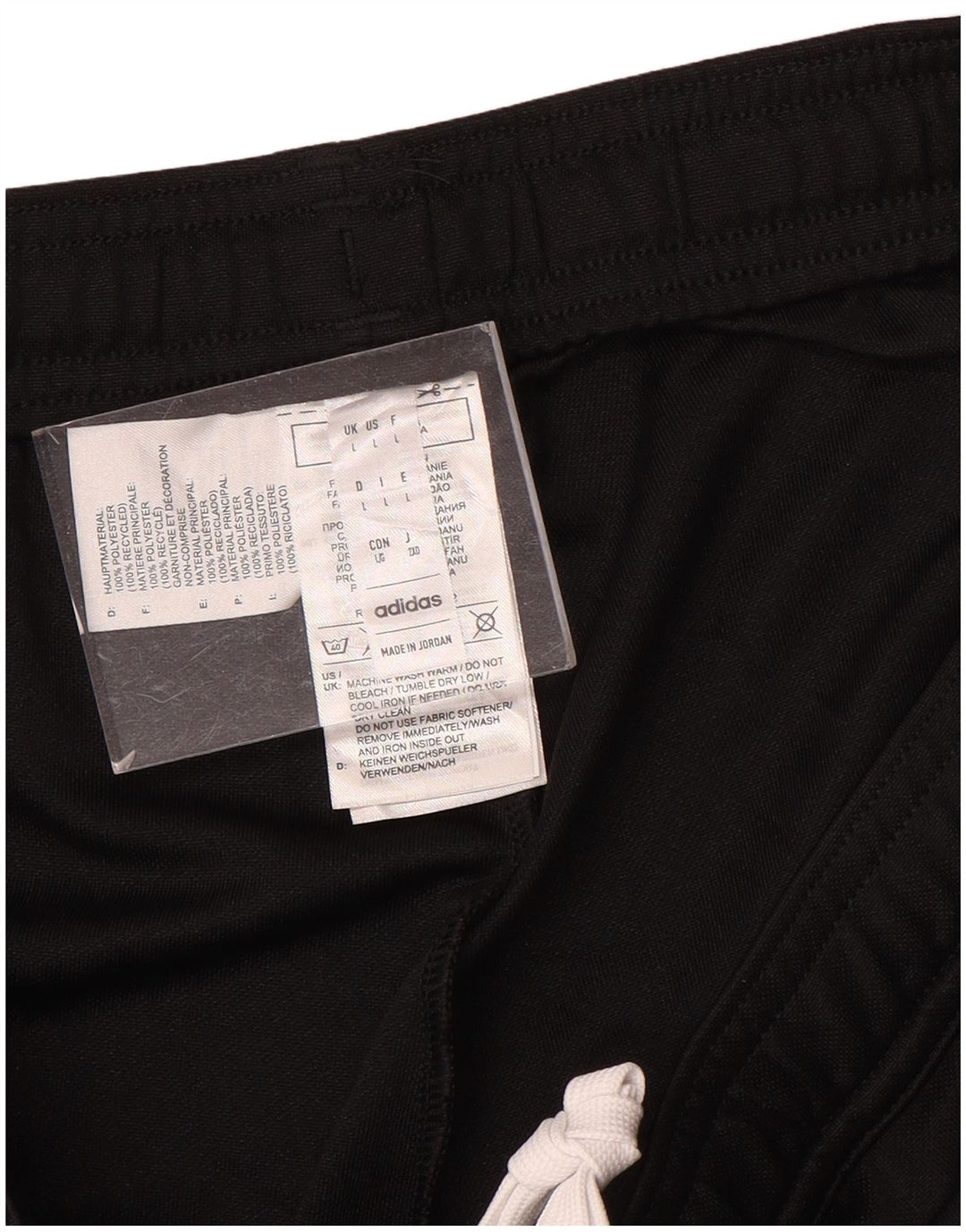 Adidas Mens Aeroready Tracksuit Trousers Large  Black Polyester