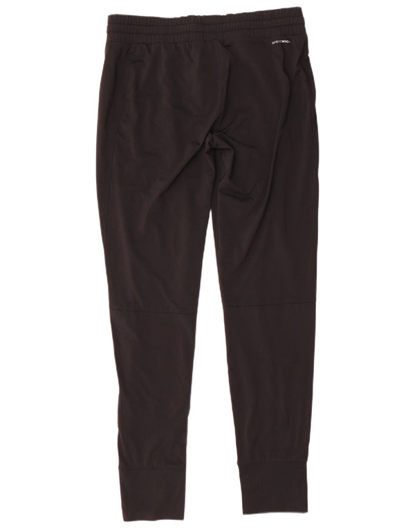 Reebok Womens Graphic Tracksuit Trousers Joggers UK 12/14 Medium Black