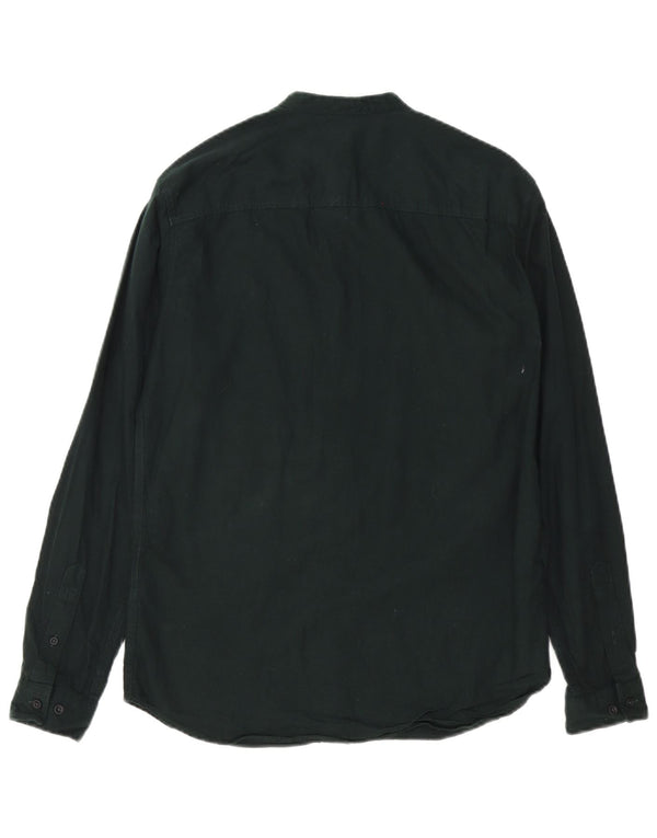 Jack & Jones Mens Slim Fit Shirt Size 40 Medium Black Cotton