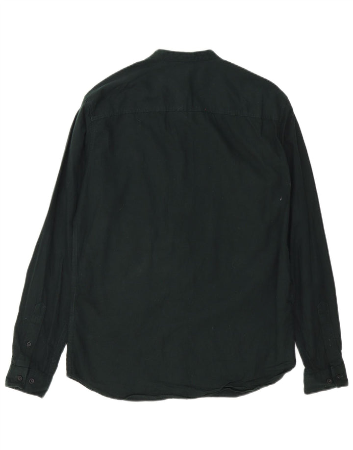 Jack & Jones Mens Slim Fit Shirt Size 40 Medium Black Cotton