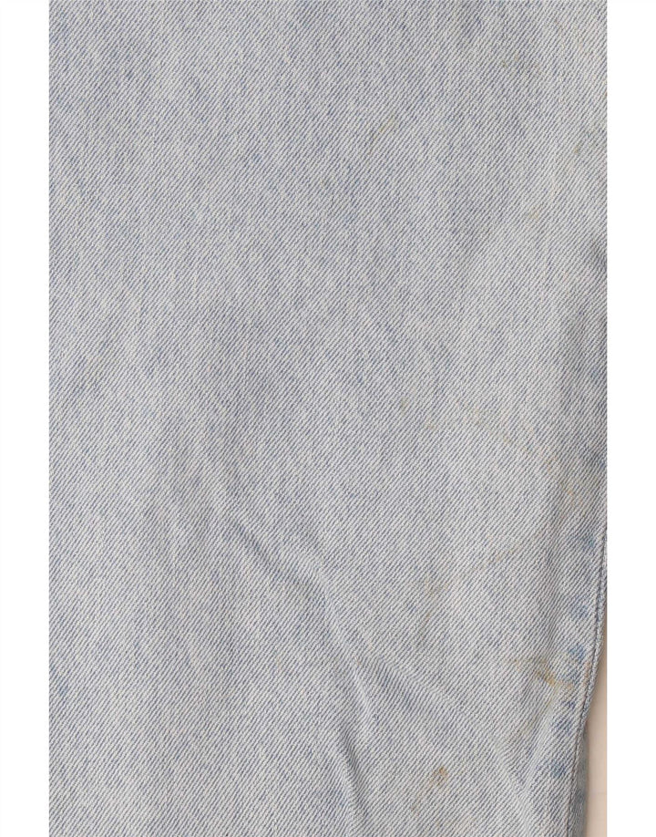 Levi's Womens 501 Straight Jeans W28 L30 Blue Cotton