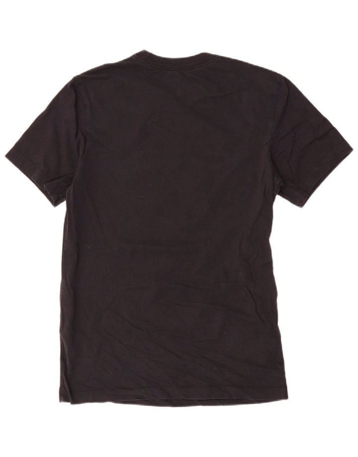 Nike Mens Graphic T-Shirt Top Small Black Cotton