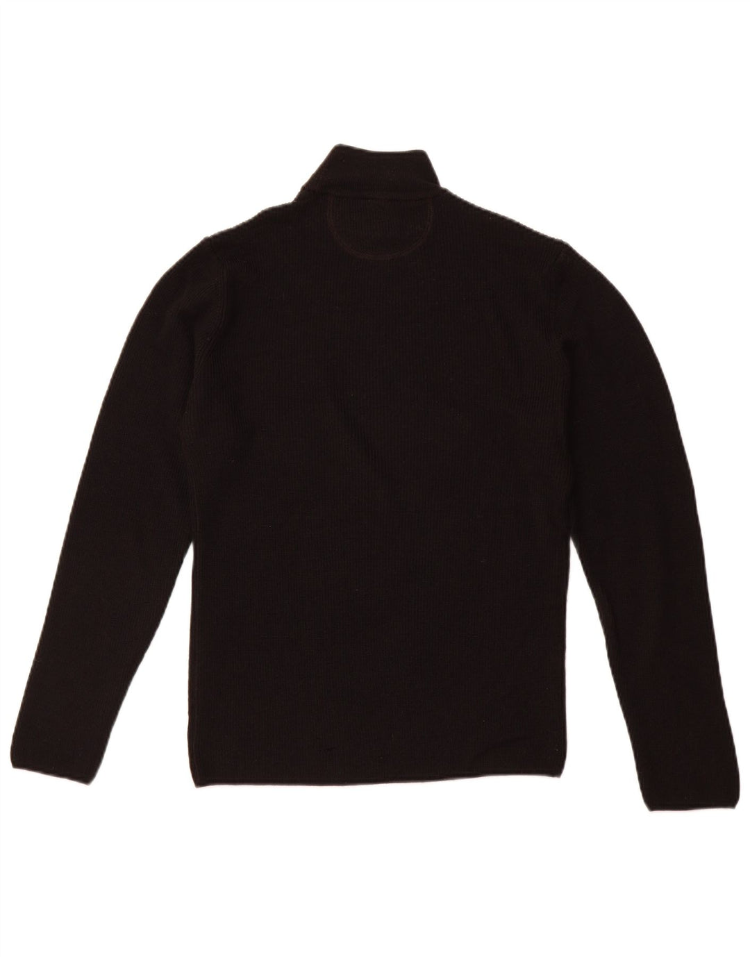 ARMANI JEANS Mens Turtle Neck Jumper Sweater Medium Black Wool