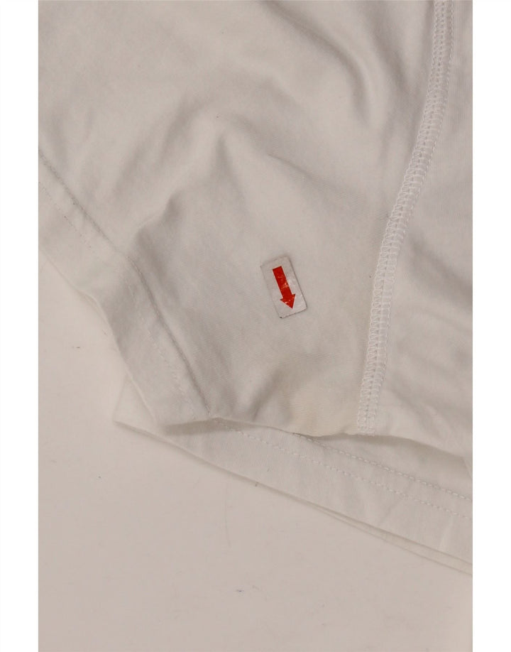 FAT FACE Mens T-Shirt Top XL White Cotton