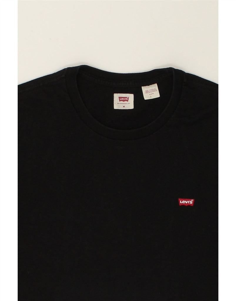 LEVI'S Mens T-Shirt Top Medium Black Cotton | Vintage Levi's | Thrift | Second-Hand Levi's | Used Clothing | Messina Hembry 