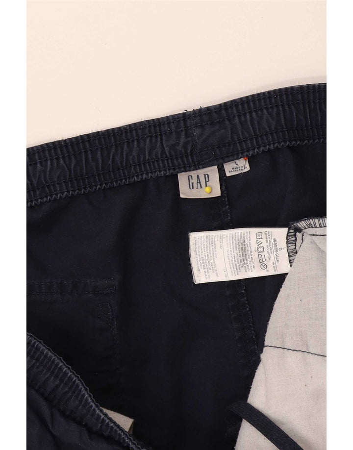 Gap Mens Chino Shorts Large W36  Navy Blue Cotton