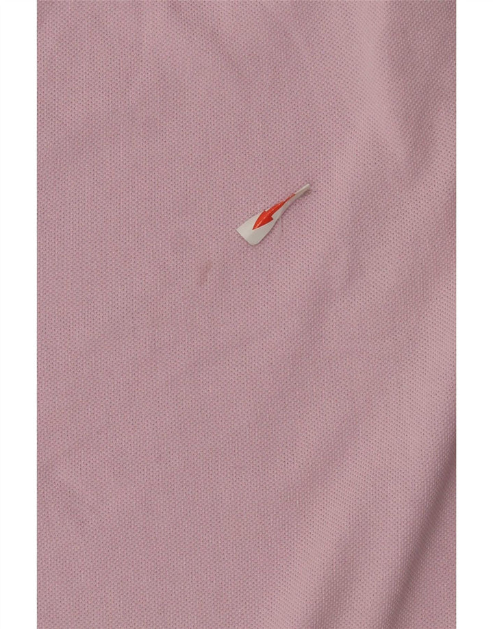 French Connection Mens Regular Fit Polo Shirt Medium Pink Cotton