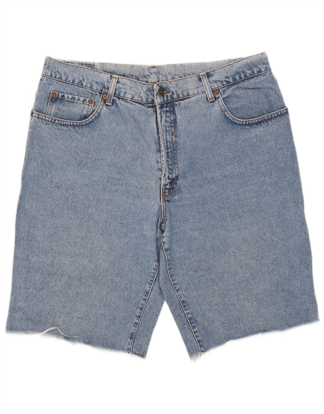 Casucci Mens Denim Shorts W36 Large Blue Cotton