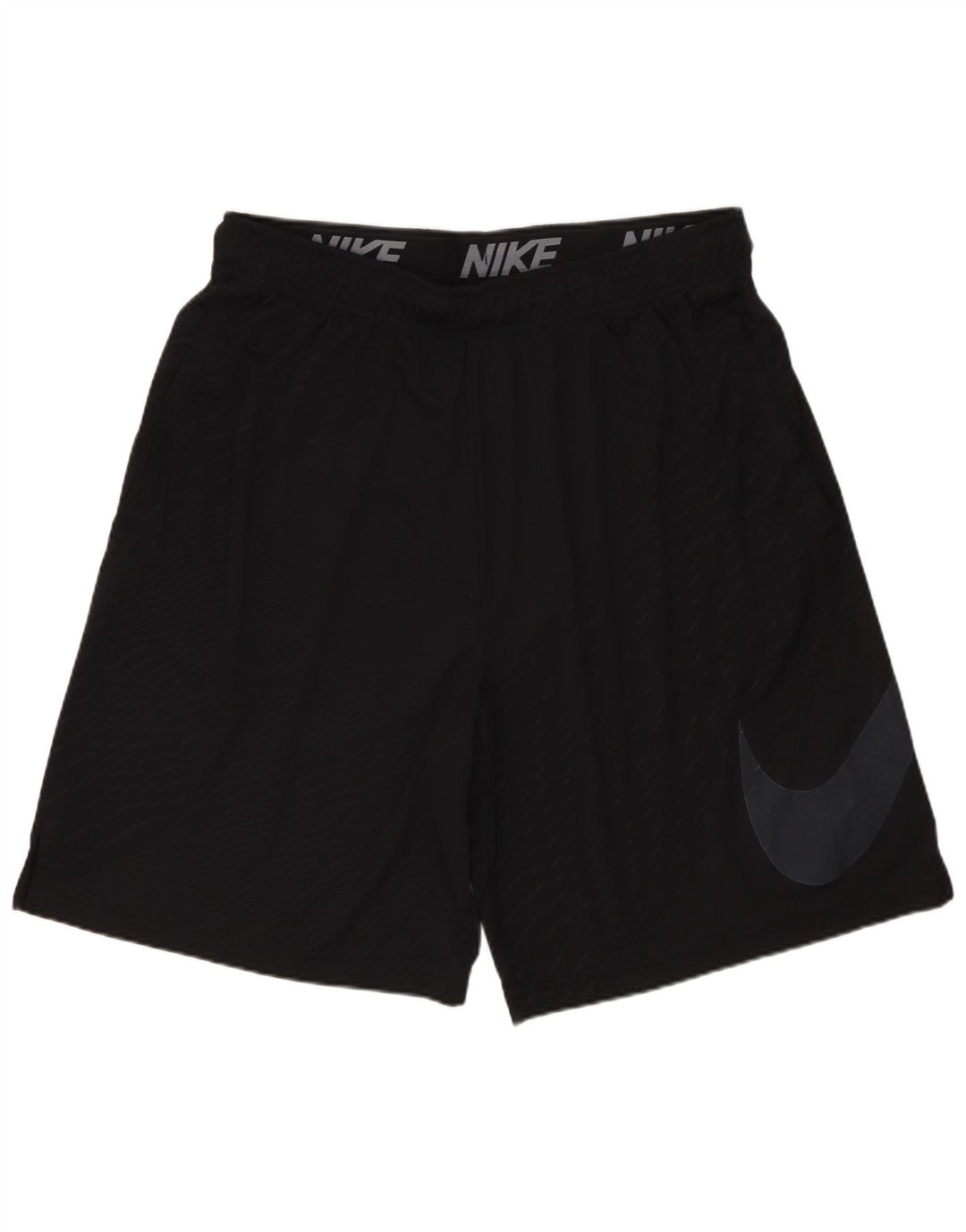 NIKE Mens Dri Fit Graphic Sport Shorts XL  Black Flecked Polyester