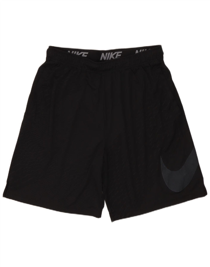 NIKE Mens Dri Fit Graphic Sport Shorts XL  Black Flecked Polyester