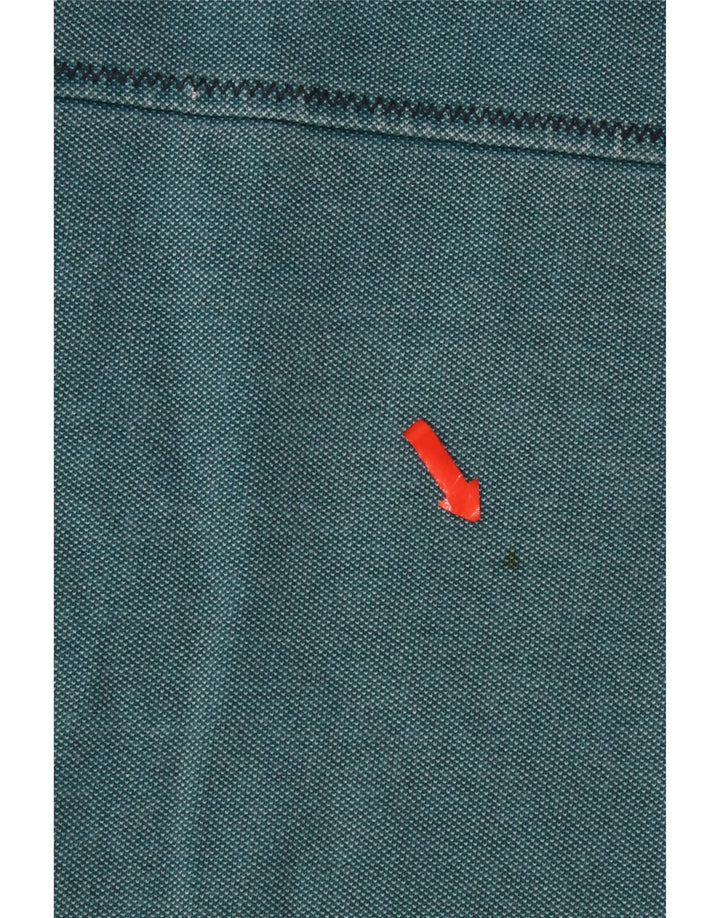 Fat Face Mens Zip Neck Sweatshirt Jumper Large Blue Cotton