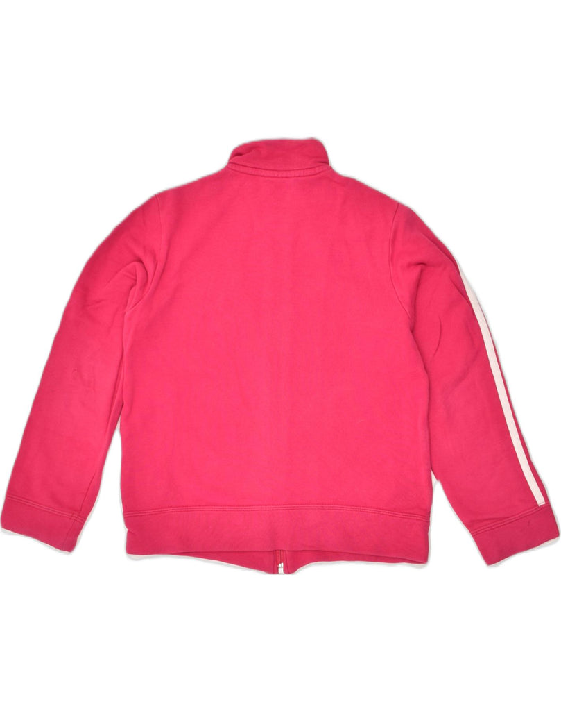 ADIDAS Girls Tracksuit Top Jacket 9-10 Years Pink Cotton | Vintage Adidas | Thrift | Second-Hand Adidas | Used Clothing | Messina Hembry 