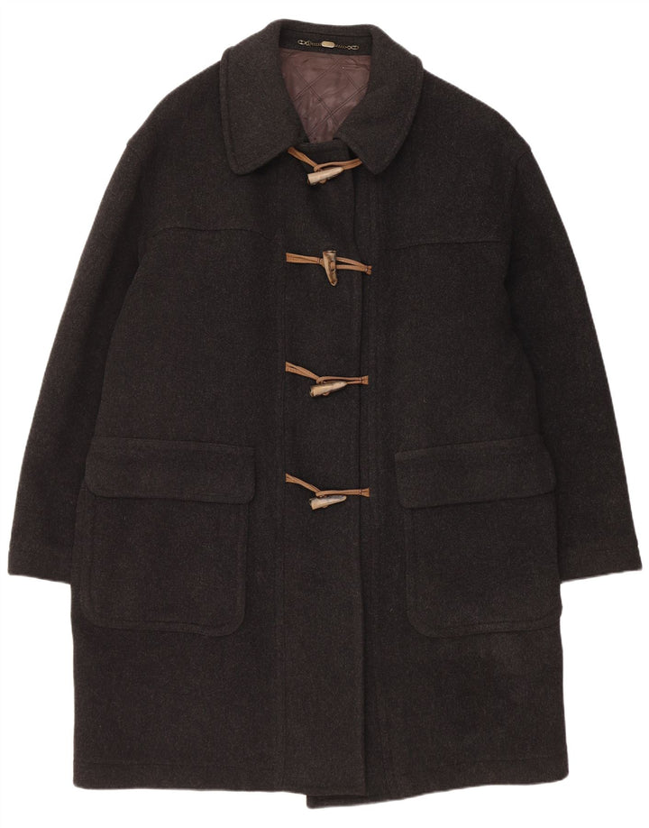 Fabio Inghirami Womens Duffle Coat IT 46 4XL Black