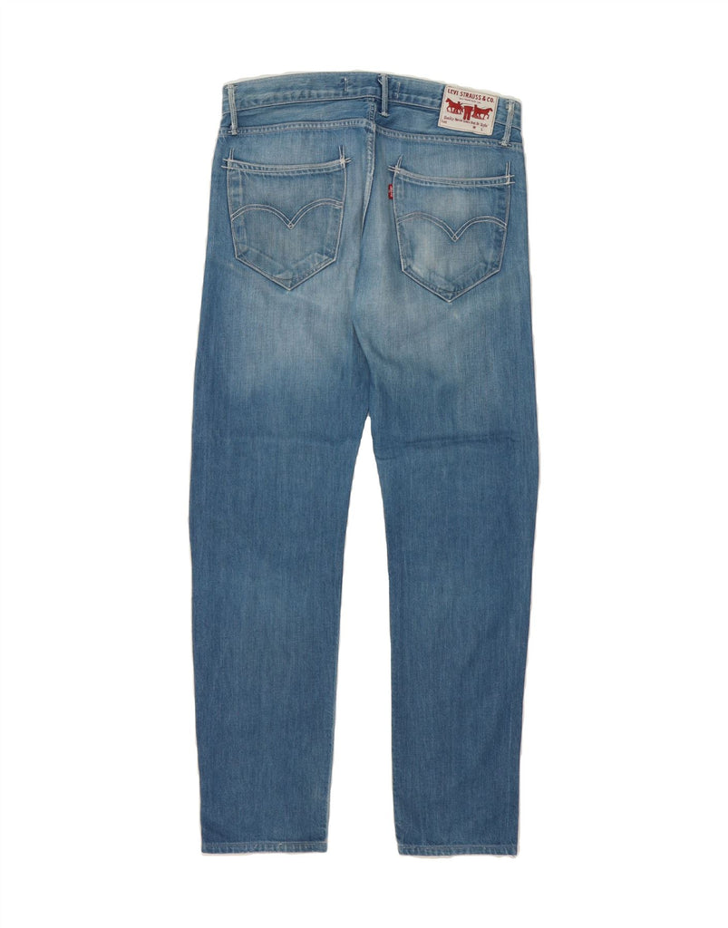 LEVI'S Mens 504 Straight Jeans W31 L34 Blue Cotton Vintage Levi's and Second-Hand Levi's from Messina Hembry 