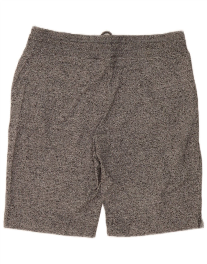 Eddie Bauer Womens Sport Shorts UK 16 Large  Grey Cotton