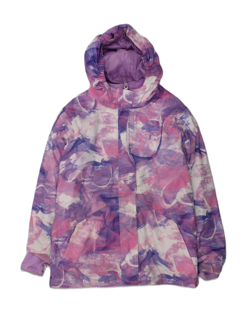 MOUNTAIN WAREHOUSE Girls Hooded Windbreaker Jacket 11-12 Years Purple | Vintage Mountain Warehouse | Thrift | Second-Hand Mountain Warehouse | Used Clothing | Messina Hembry 