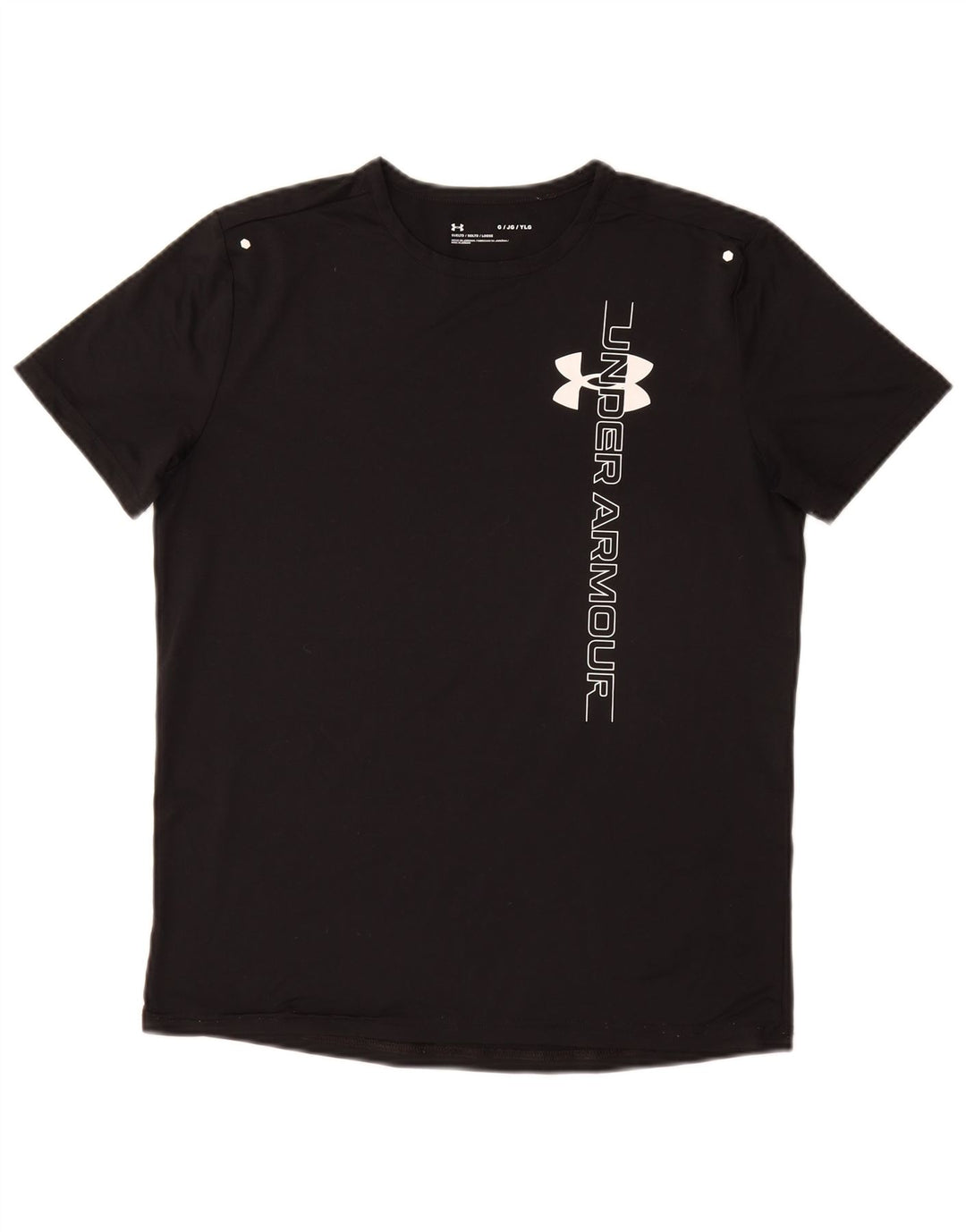 UNDER ARMOUR Boys loose Graphic T-Shirt Top 11-12 Years Large  Black