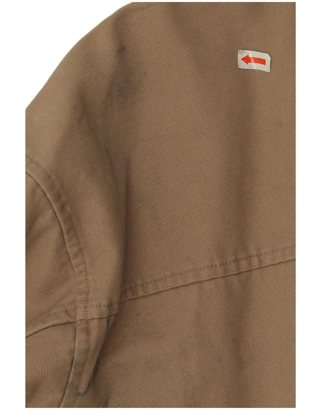 Tom Tompson Mens Bomber Jacket UK 42 XL Beige Cotton
