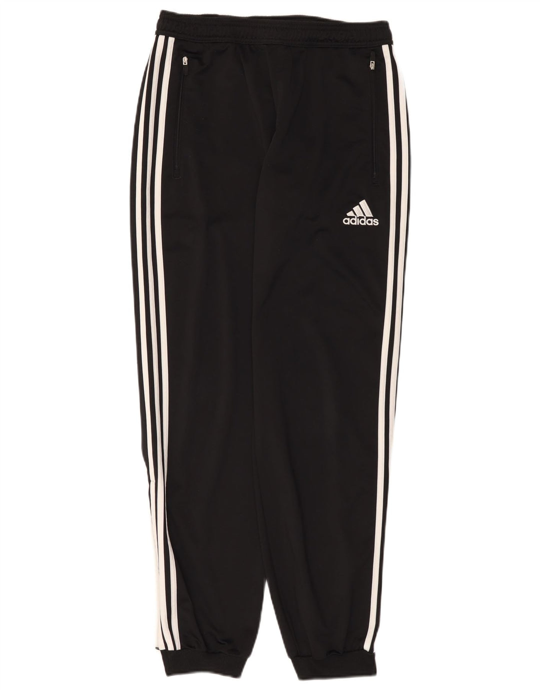Adidas Mens Tracksuit Trousers Joggers Medium  Black Polyester