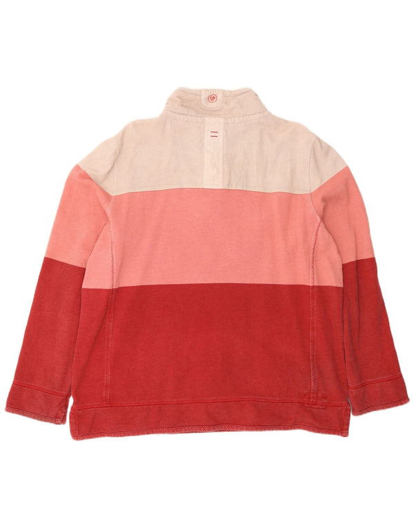 Fat Face Womens Sweatshirt Jumper UK 18 XL Multicoloured Colourblock