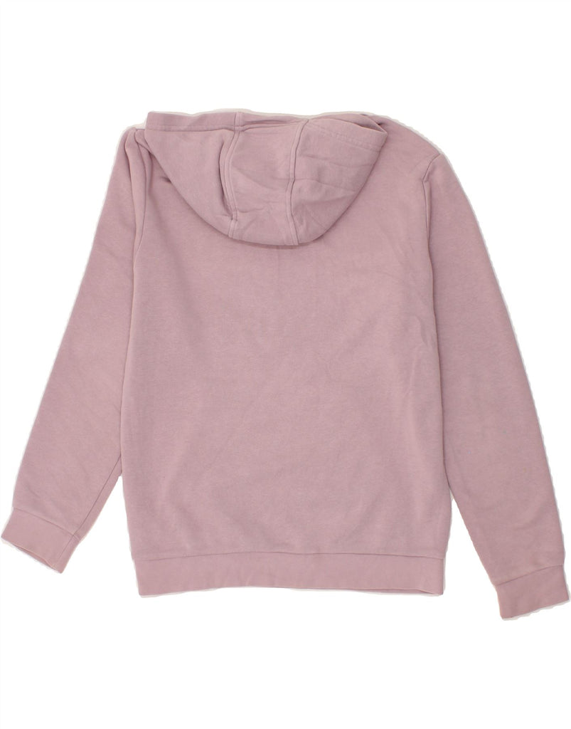 ADIDAS Girls Graphic Hoodie Jumper 11-12 Years Purple Cotton Vintage Adidas and Second-Hand Adidas from Messina Hembry 