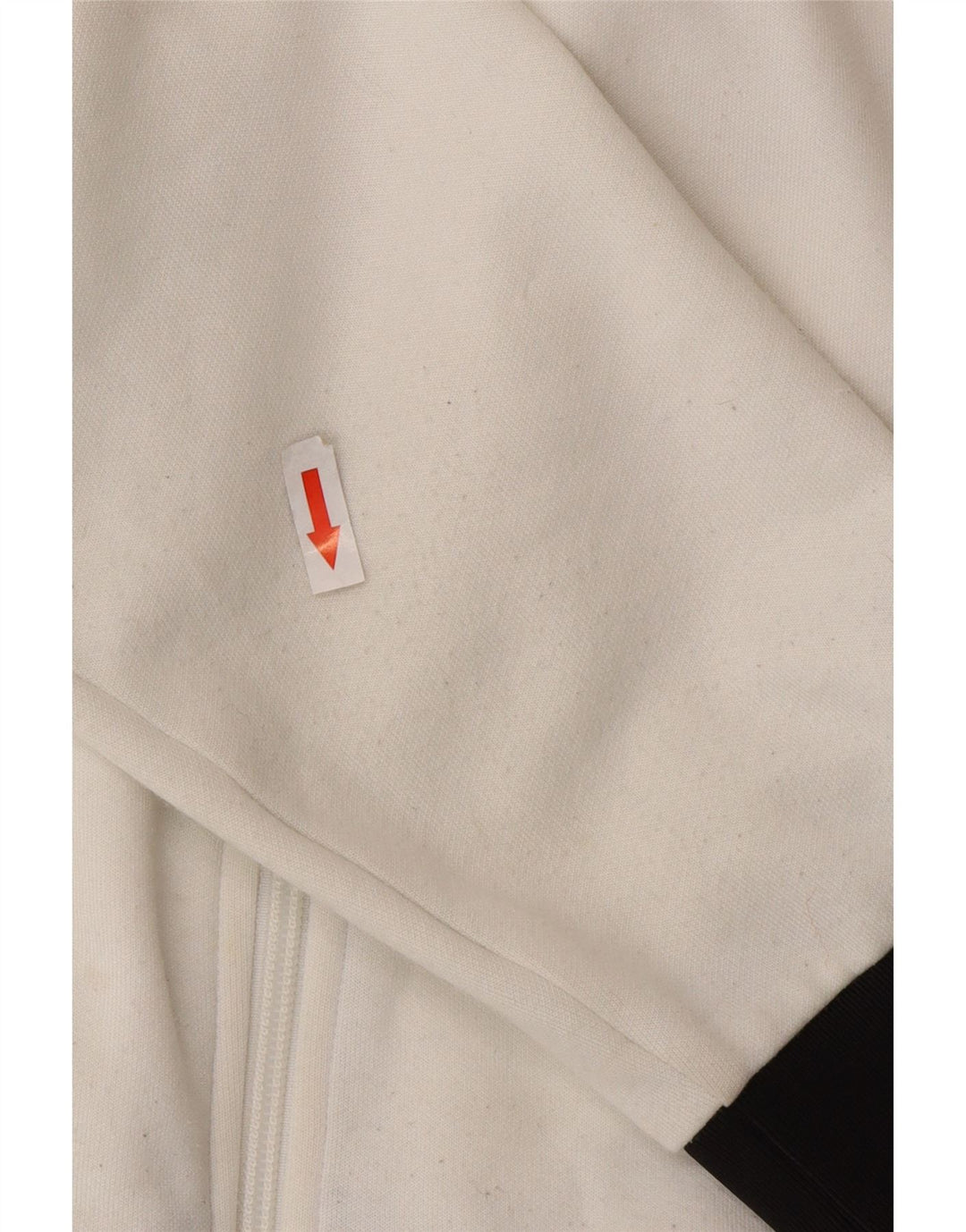 Nike Mens Tracksuit Top Jacket Medium White Colourblock Polyester