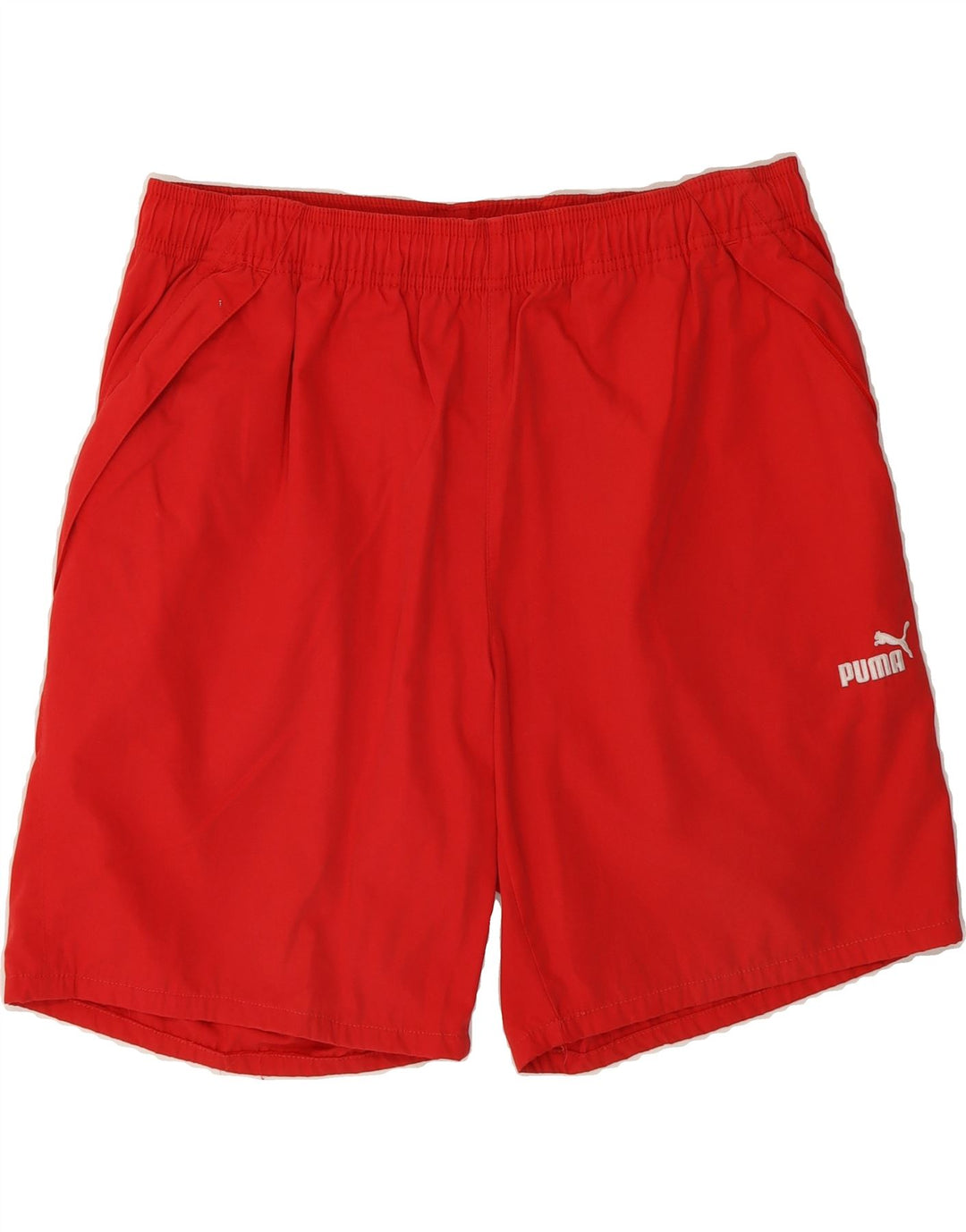 PUMA Mens Sport Shorts Medium  Red Vintage Puma and Second-Hand Puma from Messina Hembry 