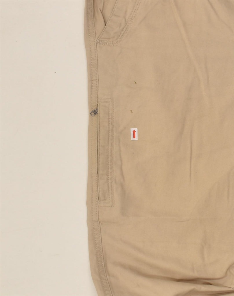 COLUMBIA Mens Omni-Shield Straight Chino Trousers W34 L30  Beige Cotton | Vintage Columbia | Thrift | Second-Hand Columbia | Used Clothing | Messina Hembry 