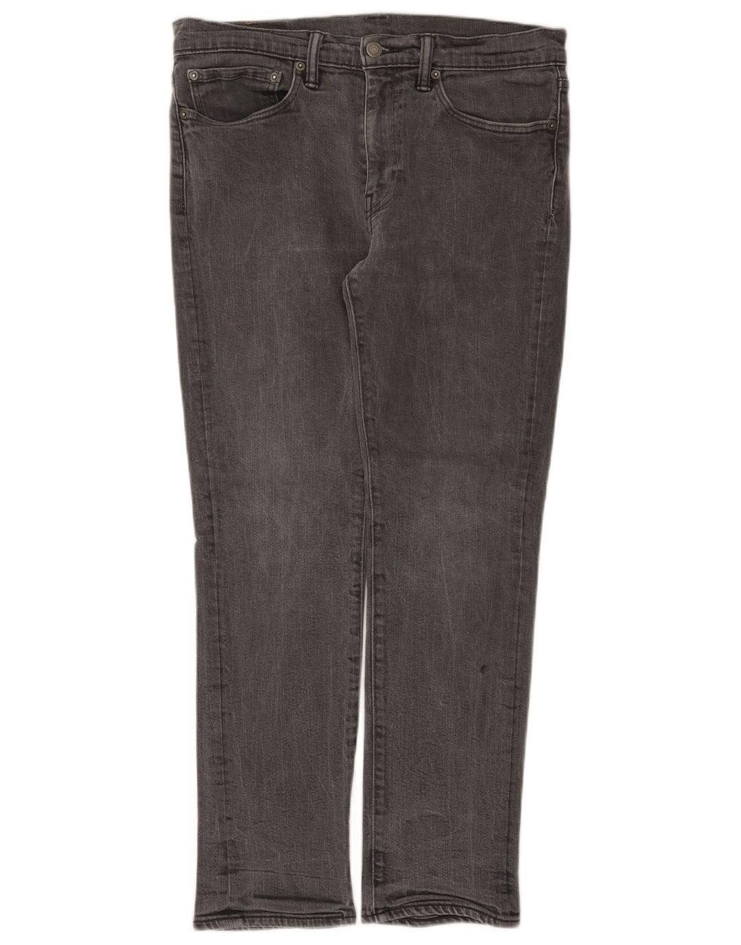 Levi's Mens Slim Jeans W34 L30 Grey Cotton
