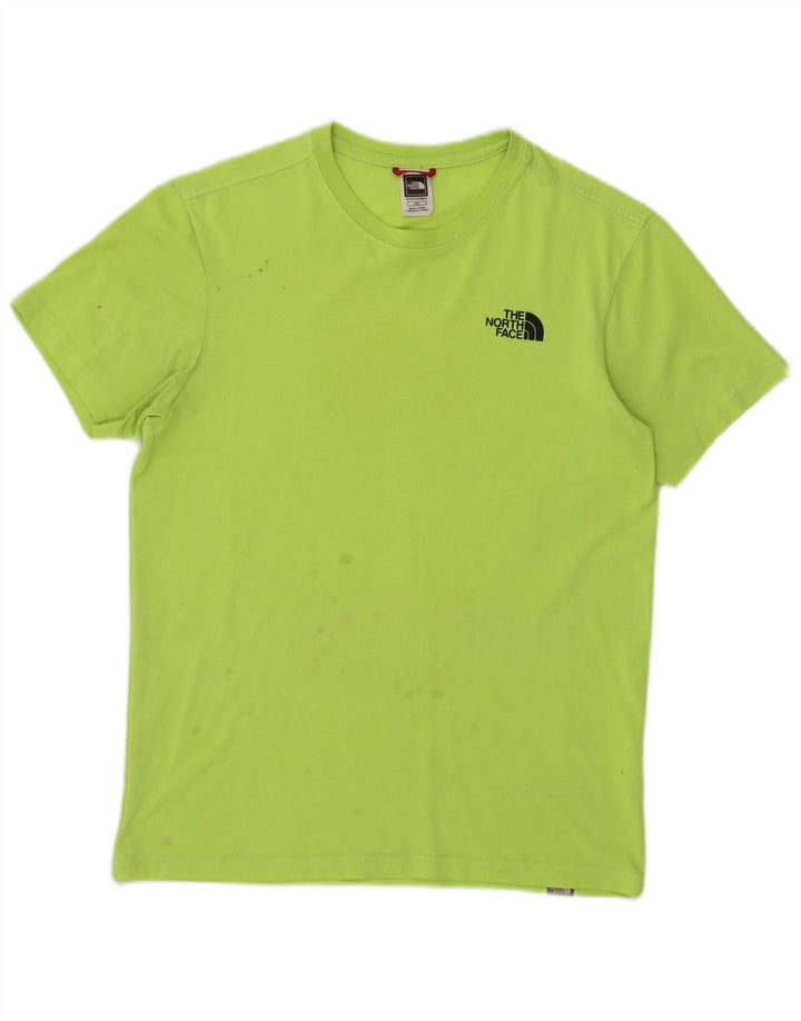 The North Face Mens Graphic T-Shirt Top Small Green Polyester