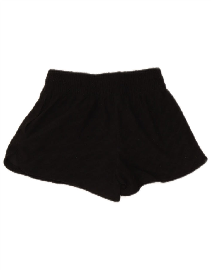 Puma Womens Sport Shorts UK 10 Small Black Polyester