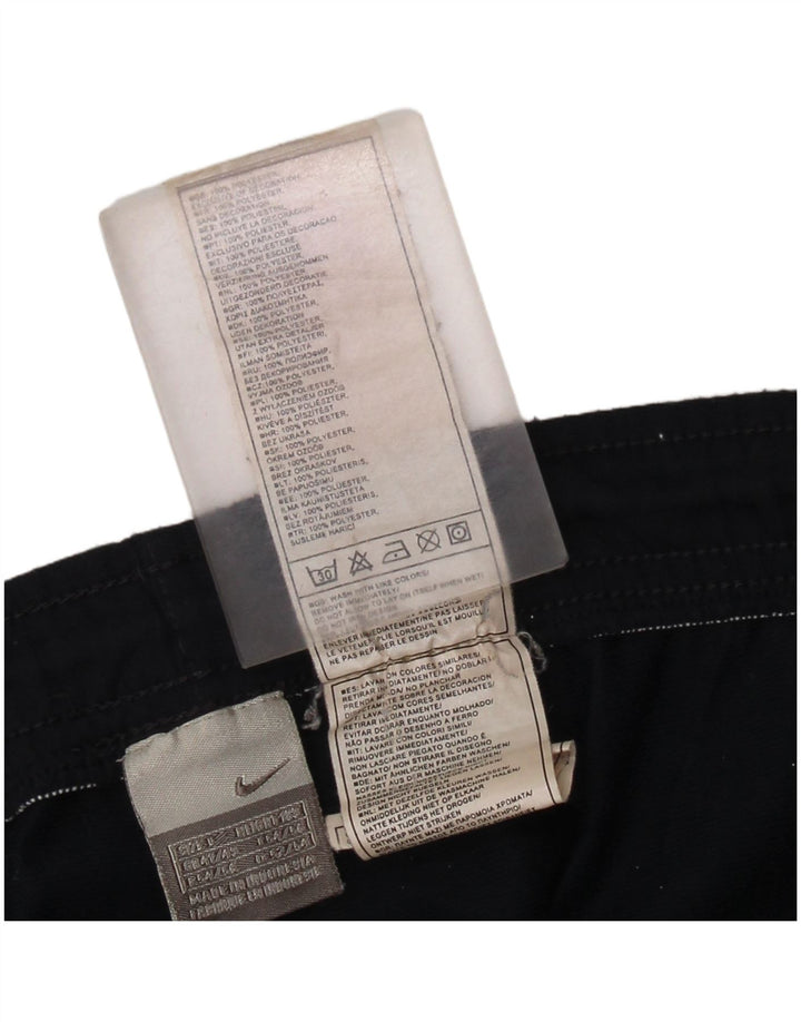 NIKE Mens Tracksuit Trousers Large  Navy Blue Polyester